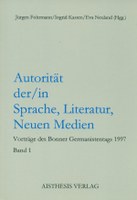 Autorität der/in Sprache, Germanistentag, 1999.jpg